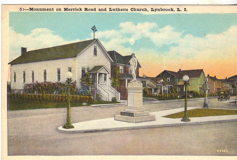 Blake Ave & Merrick Rd. Doughboy Monument