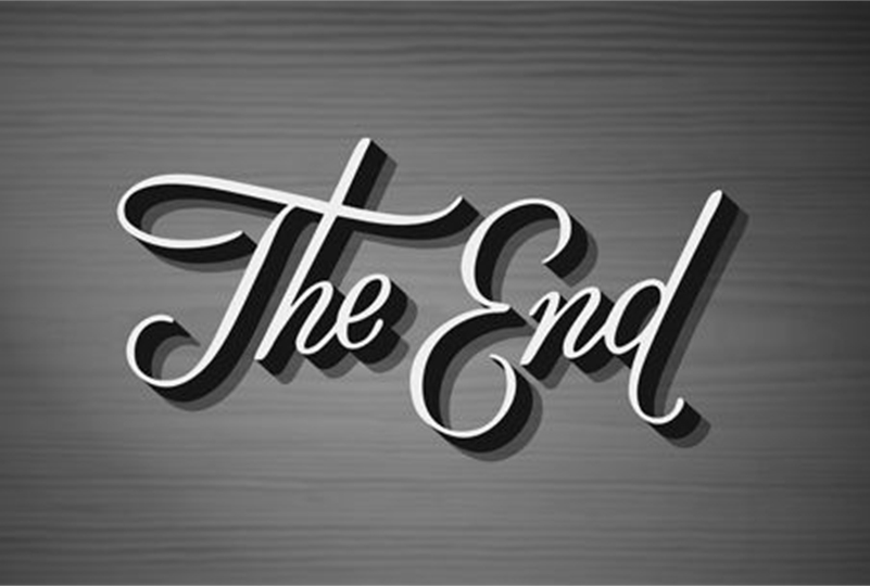 the end